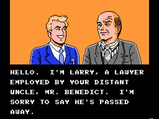 
											Larry, the lofty lawyer