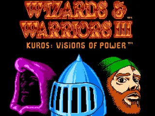 
											Title screen featuring the 3 different player classes: wizard, knight, and thief
