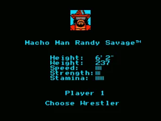 
											Choosing a wrestler to play as
