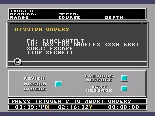 
											Receiving mission orders.