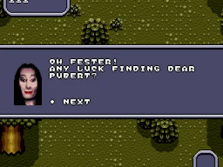 
											Talking to Morticia