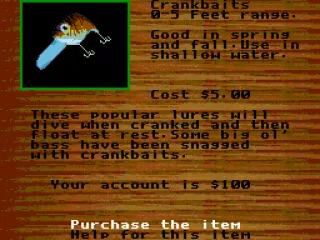 
											Buying bait.