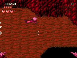 
											Boss battle. Grasp a ball and throw it at the aim