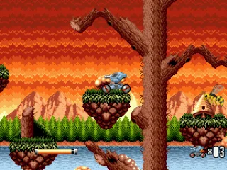 
											Sophia is fighting an evil plant