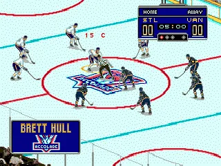 
											Face off at the beginning of the game