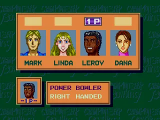 
											Character selection
