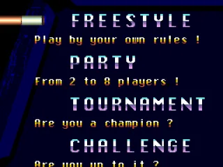 
											Game Mode selection screen