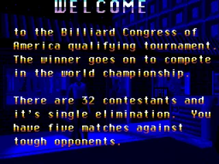 
											Intro for the start of the BCA Regional Qualifying Tournament