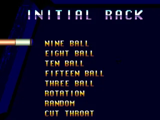 
											Selecting initial rack.