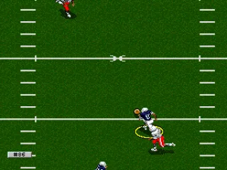 
											The game zooms in on the receiver.