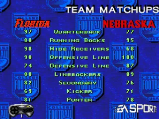 
											Team matchups
