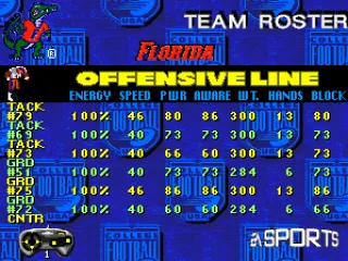 
											Team roster