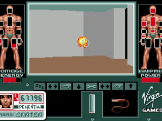 
											Blasting an enemy