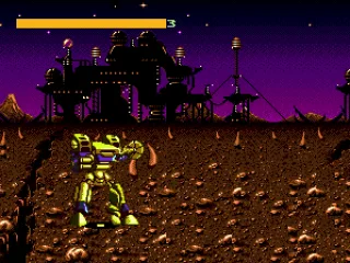 
											Cyborg with saw arm