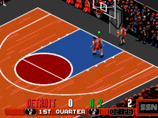 
											Passing the ball in