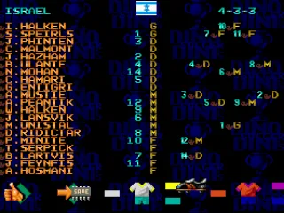 
											Customizing your team. The names of the players are rubbish, not even similar to the real ones