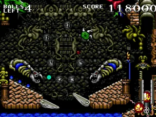 
											Gameplay, charging up the ball