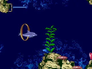 
											Swimming through rings is one of the many challenging tasks.