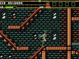 
											Running up the stairs...