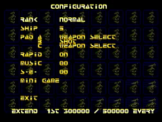 
											Configuration menu