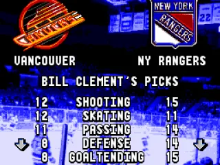 
											Matchup screen