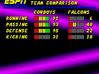 
											This looks like it should be a close game.