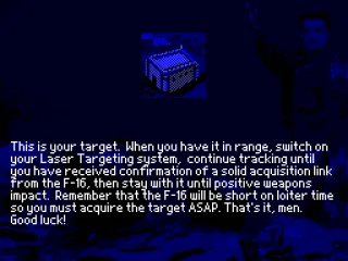 
											The target