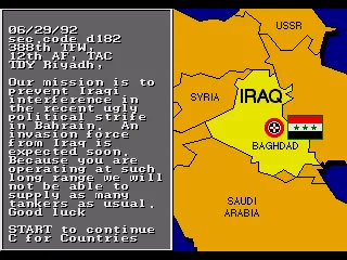 
											Iraq Scenario