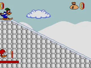 
											Woody is nervous of copying Sonic that he gets skis down the Ice Cap.