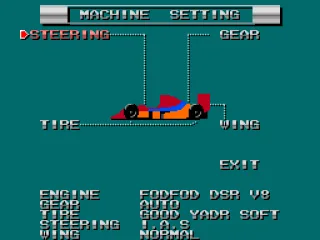 
											Machine setting