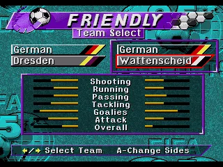 
											Team selection