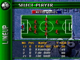 
											Selecting players to start the game