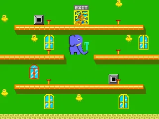 
											A level with an elephant