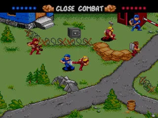 
											Close combat battle