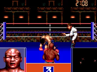 
											The opponent is brought to his knees.