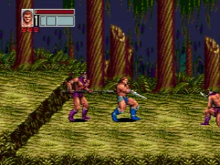 
											Fighting in a forest