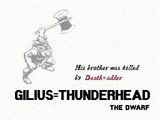 
											Gilius Thunderhead the Dwarf