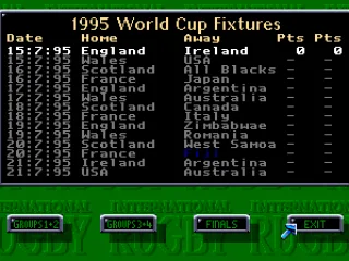 
											World Cup fixtures