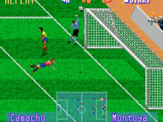 
											Goalkeeper grazes the ball...