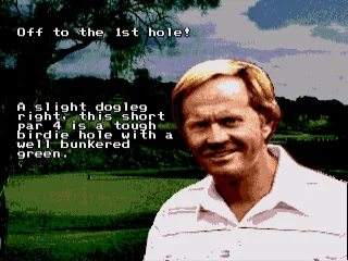 
											Description of the first hole