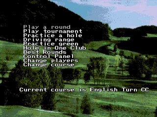 
											Options before heading off to the golf course