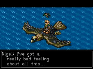 
											Riding a huge bird