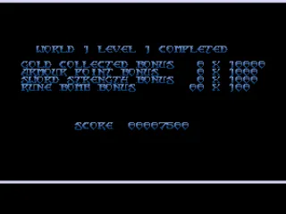 
											Completed a level