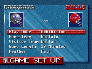 
											Mode selection screen