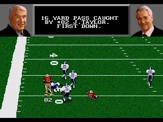 
											The pass is good for a 18 yard gain. First down.