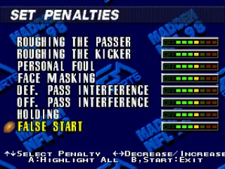 
											Penalties menu