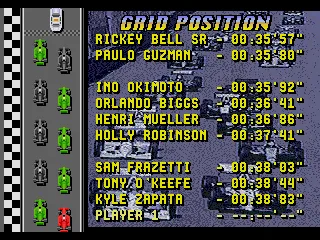 
											Starting grid.