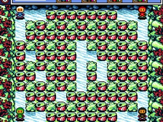 
											There are different tilesets to battle on!