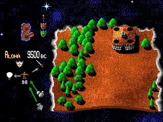 
											A brown island