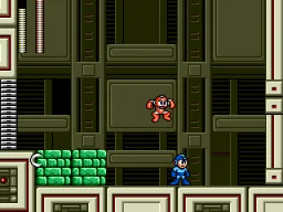 
											Fighting against Cutman (Mega Man 1)